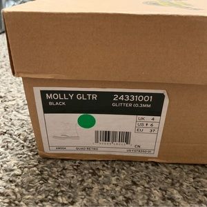 Dr Martens Molly Glitter Black